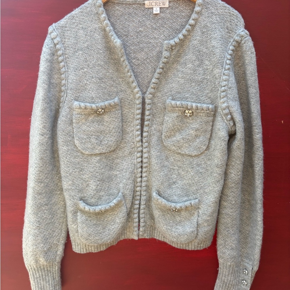 J Crew Odette Lady Day Cardigan Sweater